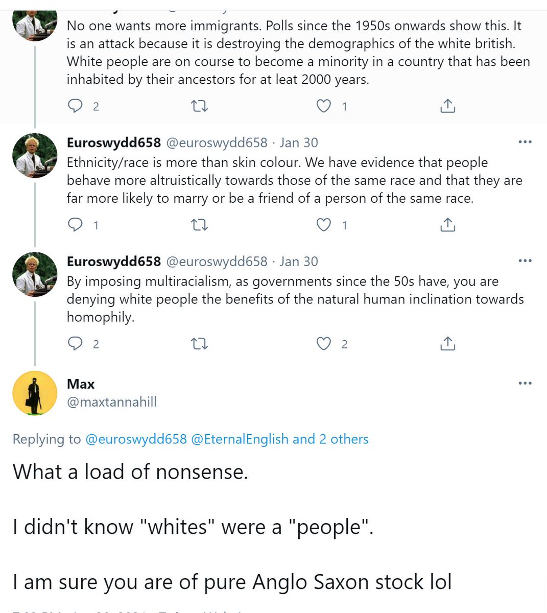What this demonstrates in many ways is how wrong/inaccurate/racist terms can be normalized. This is the link. Terms attached to wyteness &colonialism get normalized &then get further abused by the far-right. The response at the end of this screenshot is gold.  #medievaltwitter 16/