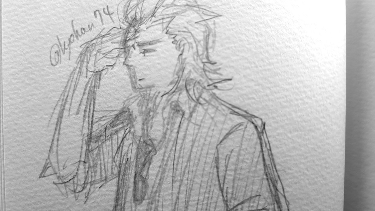 落書き
本日見かけた人シリーズ2
眩しそうに手で陰作ってたけど、胸元にサングラス引っ掛けてた人

お兄さんで 