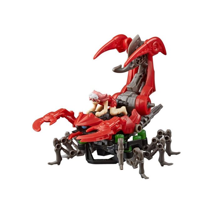 ハズブロ版のゾイドワイルドは彩色済みの
アニメ版のパイロットフィギュアが付くのか
いいなぁ 