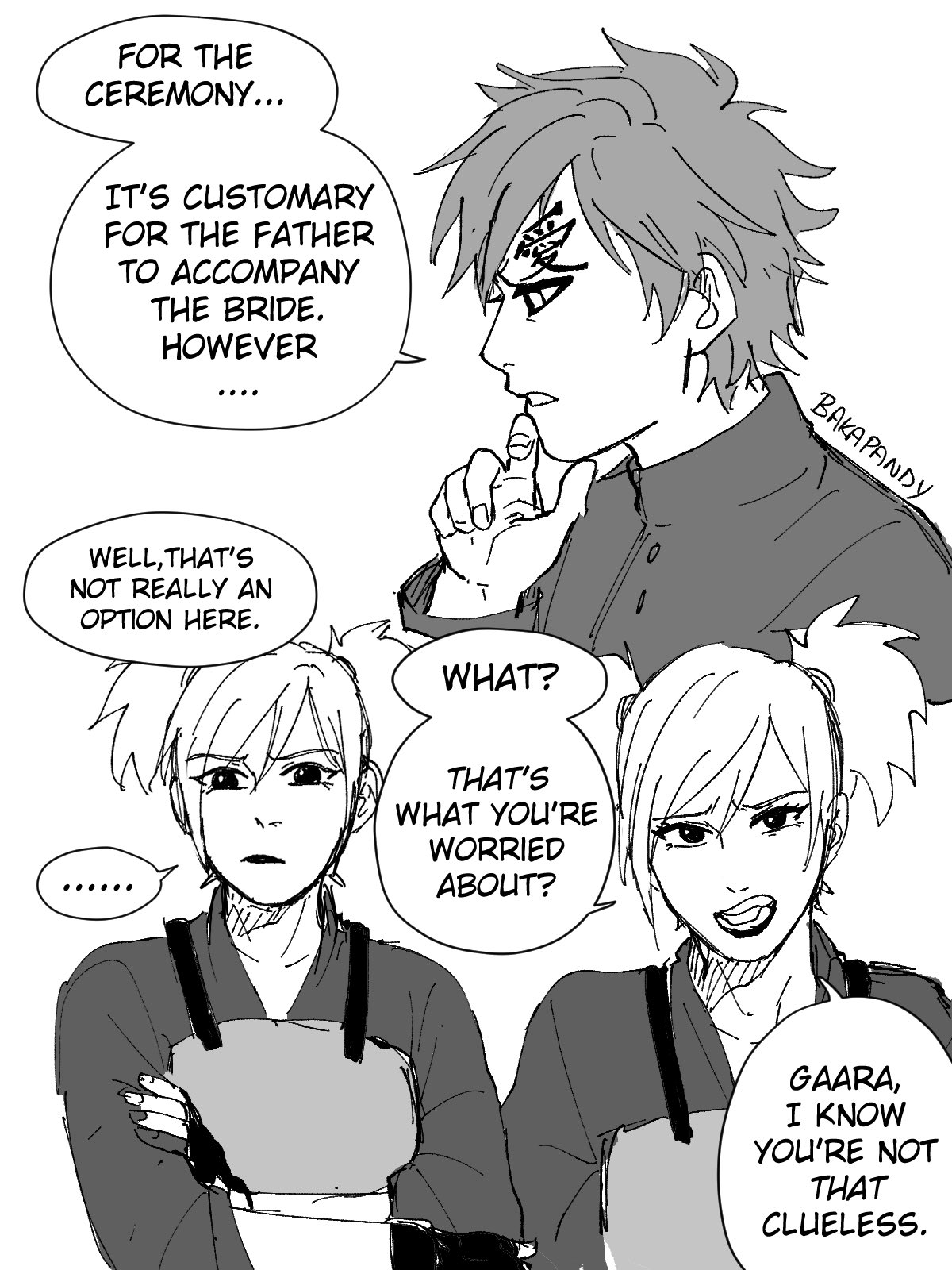 Auf Twitter Another Pseudo Comic This Time With Gaara And Temari