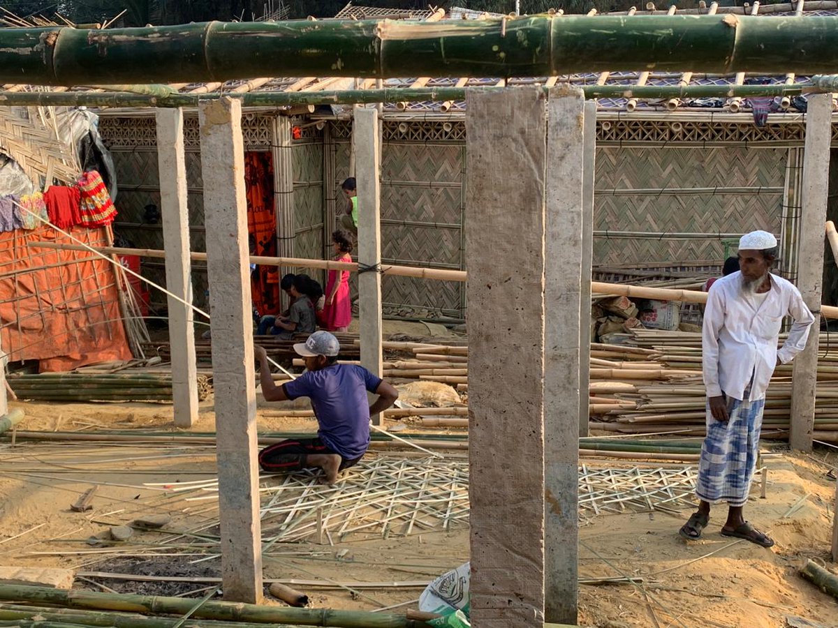 Staying home has been very important now more than ever. 

In a place like the #CoxsBazar Bangladesh refugee camps, there are severe challenges to this. Red Cross &amp; Red Crescent teams have been doing their best to provide better shelter support there amidst #COVID19.
