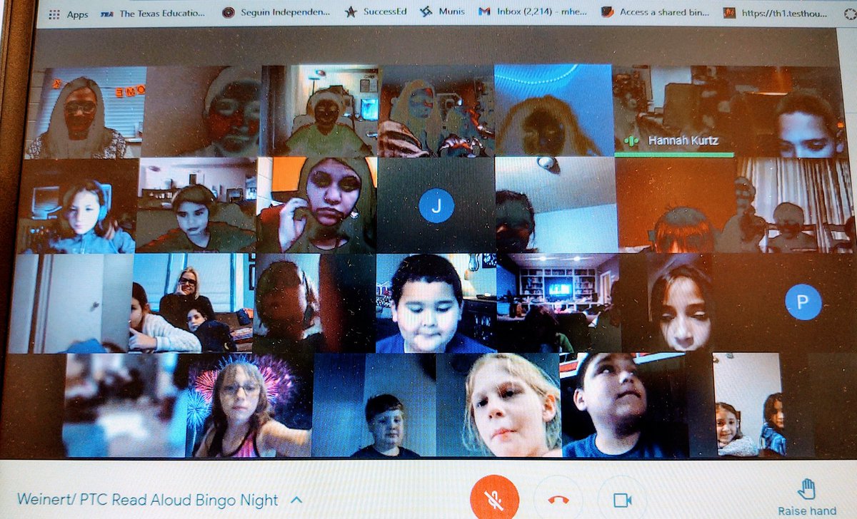 We had such a great time at our <a href="/WeinertES/">Weinert Elementary</a> Read Aloud &amp; Bingo Night!! So nice to see all of our students--F2F &amp; virtual-- interacting with each other! At Weinert, we are family!