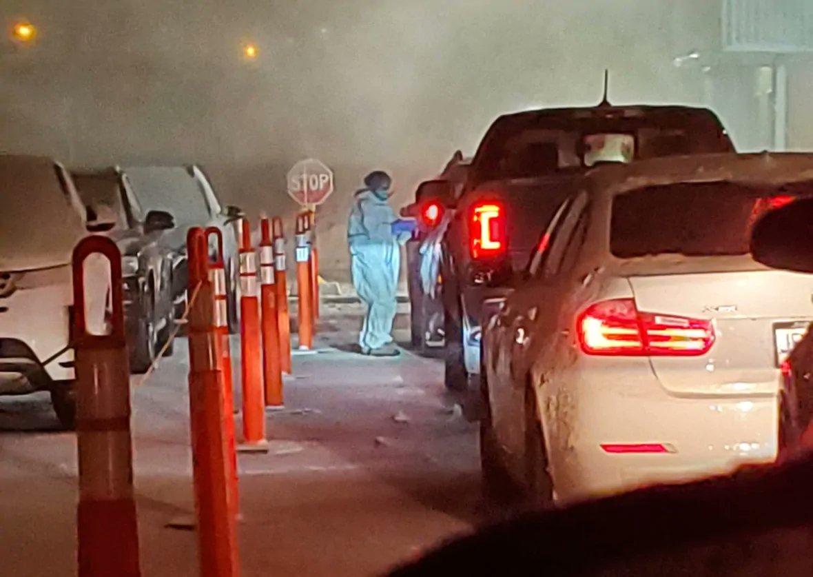 CBCNL's tweet photo. The province is in full lockdown today to contain a coronavirus variant known as B117.

Residents are encouraged to only leave their homes for essential purposes

The latest: https://t.co/q30MNE2eaz https://t.co/S8sJOrrklY