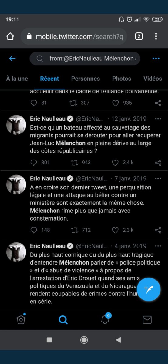 Quand il est complètement fanatisé