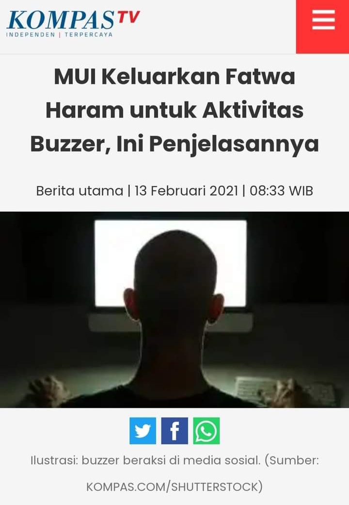 Buatlah FATWA sesuka kalian wahai  <a href="/MUIPusat/">MUI DIGITAL PUSAT</a> ...
Kita akan Abaikan,sebab Kalian  bukan TUHAN ‼️
#TuhanTidakSuka