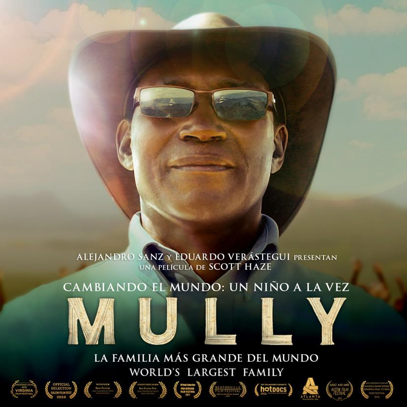 Familia, los invito muy especialmente mañana, a las 7.30pm hora de #CDMX, al estreno internacional en mi página de Facebook de "Mully", el documental que narra la labor humanitaria del hombre que rescató de las calles a más de 18.000 niños en África.