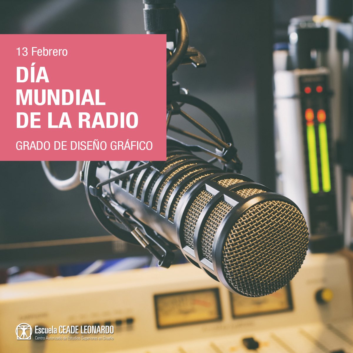 🎙 ¡Feliz Día de la Radio! 📻Hoy queremos felicitar a este gran canal de comunicación, a todos los que la hacen posible y a las grandes voces que participan en ella. 

¡En #CEADELeonardo te invitamos un a sintonizarte en este día!