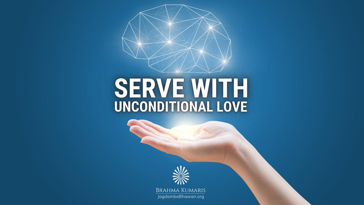 jagdambabhawan's tweet image. #MercifulSaturday #BrahmaKumaris
An act is said to be done out of service or charity when it&apos;s done without any material gain alongwith no expectation of name, fame and respect in return.  Unconditional spiritual love for all gives us the strength to serve in the truest sense.