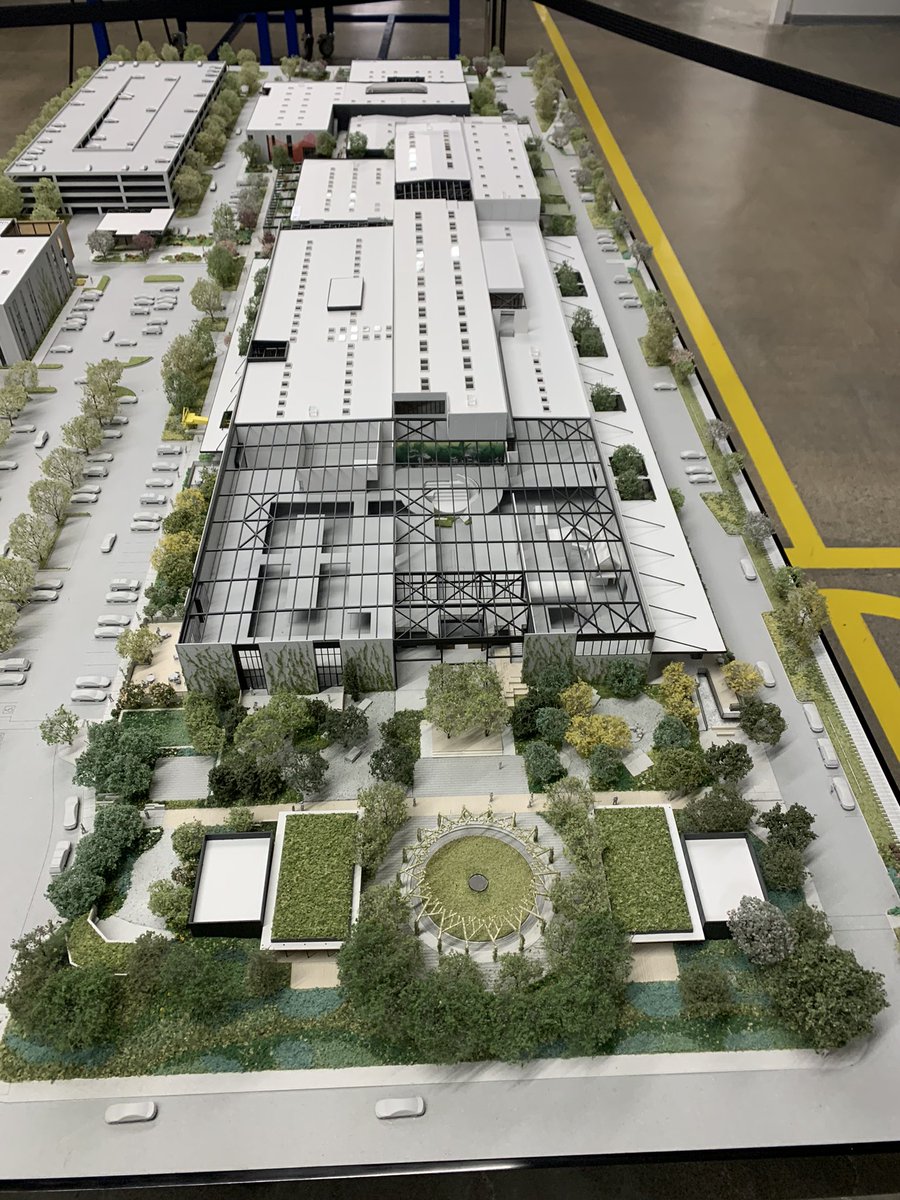 mttgrmm's tweet photo. Excited to have a scale model of @anduriltech's new HQ on display in our current HQ. Will take 2 years to fully develop. 🚀🌙

Climb aboard: https://t.co/DUeBXrYWZL https://t.co/ujic2AiuxU
