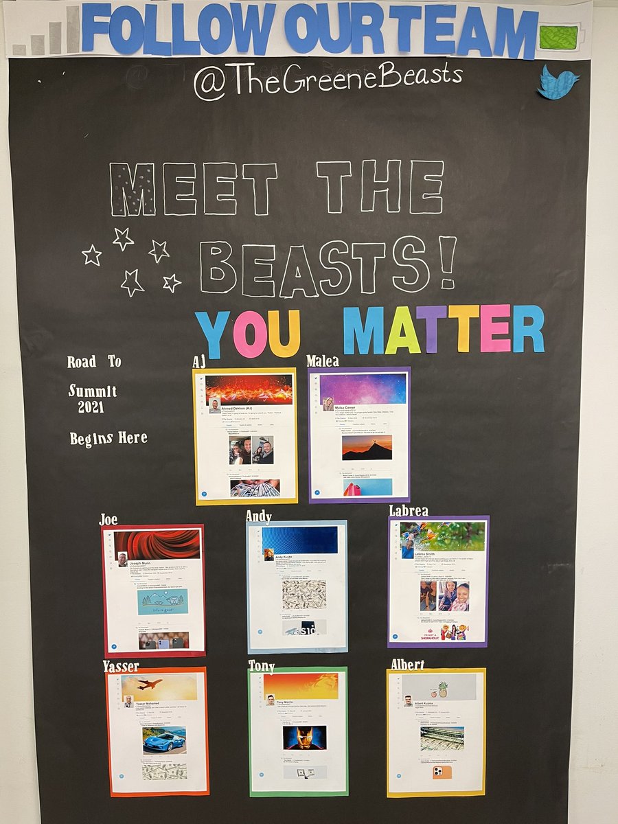 TheGreeneBeasts You Matter board. <a href="/WilliamGStovall/">William Stovall</a> <a href="/inju_berry/">Inju Berry</a> @oliveiramikeO <a href="/BeastsGreene/">TheGreeneBeasts</a> #unstOHPAble #LifeAtATT #MOHtivate #fantastic4
