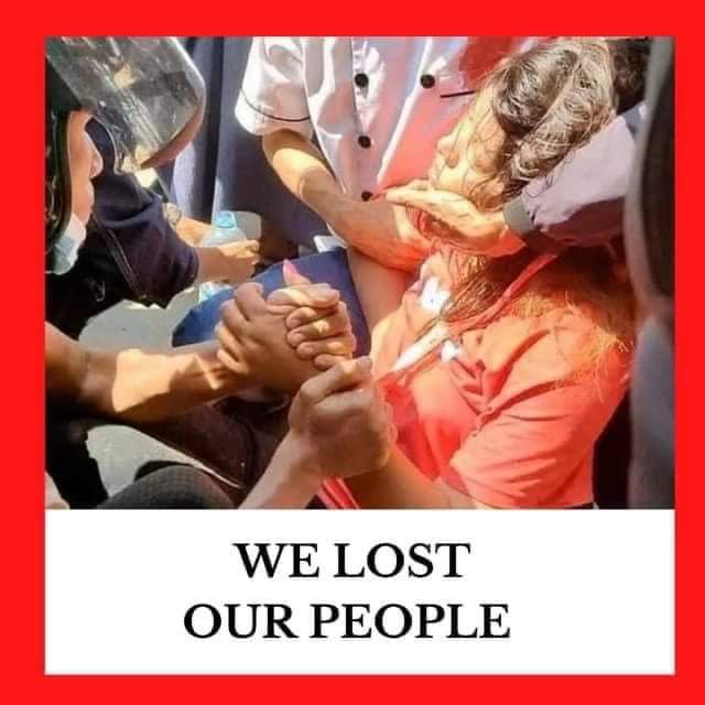 peachphuu's tweet photo. #Feb13Coup
#WhatsHappeningInMyanmar
#CDM_IsTheAnswer
#HearTheVoiceOfMyanmar
#supportcivildisobedience https://t.co/yOlpqrAufe