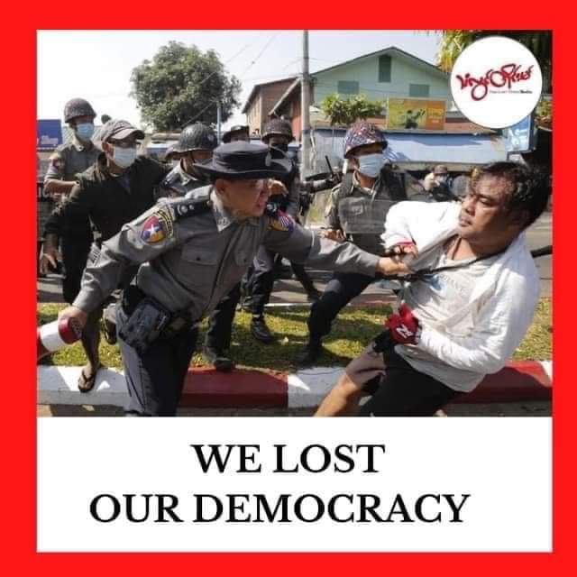 peachphuu's tweet photo. #Feb13Coup
#WhatsHappeningInMyanmar
#CDM_IsTheAnswer
#HearTheVoiceOfMyanmar
#supportcivildisobedience https://t.co/qUad8tLQYG