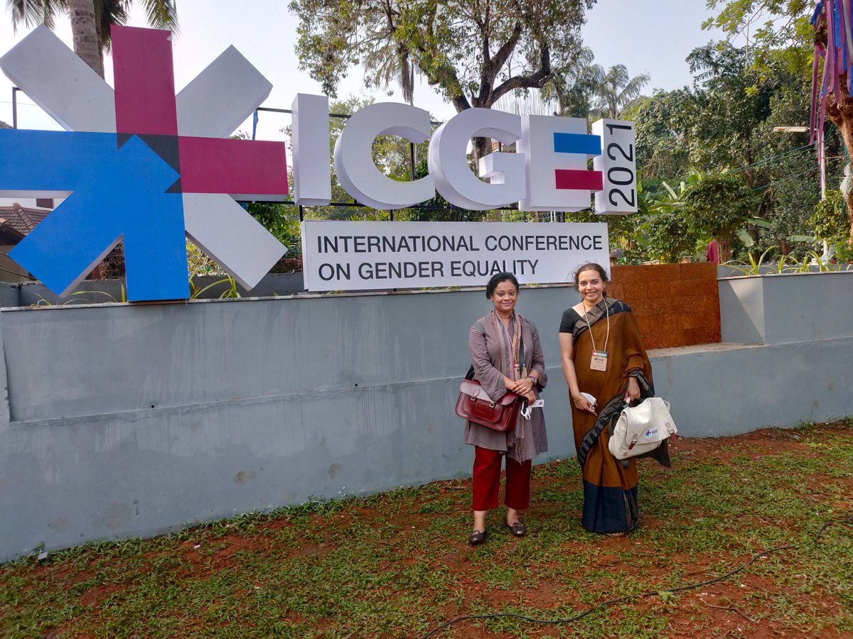 @ICGE Kozhikode. Huge initiative by Gender Park Govt of Kerala. Theme is gender in sustainable entrepreneurship. Speakers from all the world converging in a mind-opening three days!@thegenderpark