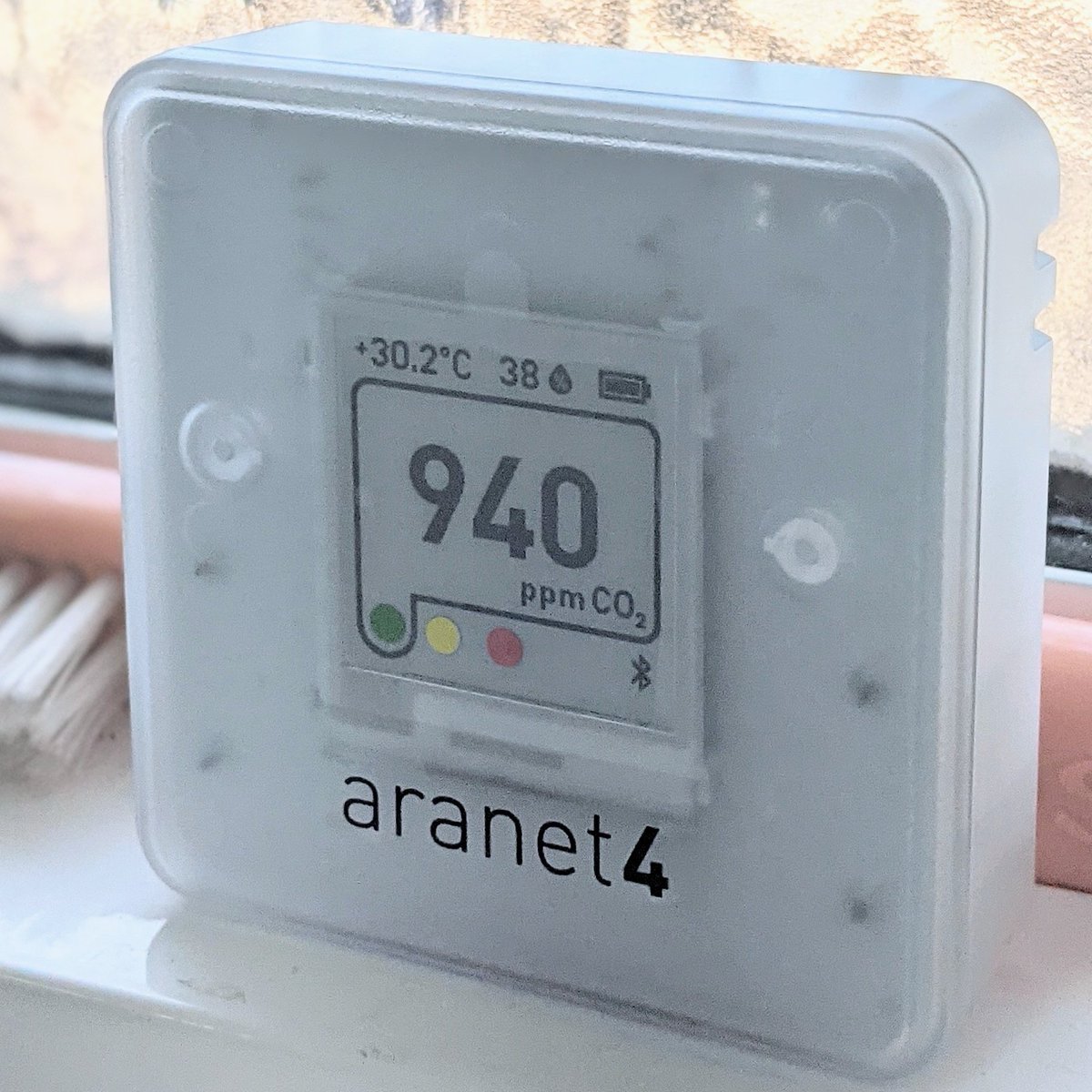 1st road test in a small surgery room with about 3mx3mx3m space. Single window. Central aircon directly blowing air around. Unit placed near window. 2/