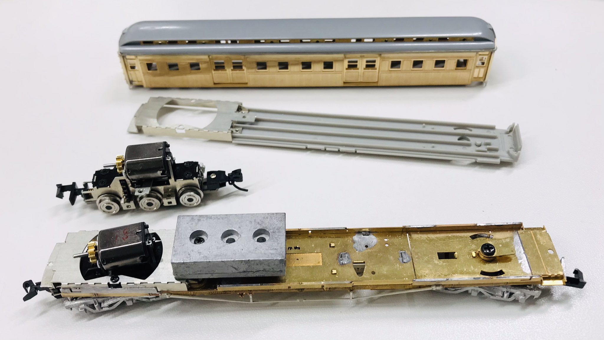 G(45mm) ｹﾞｰｼﾞ 4軸ﾎﾞｷﾞｰ客車 (pullmann car) 3両ｾｯﾄ