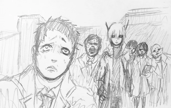 「…」 