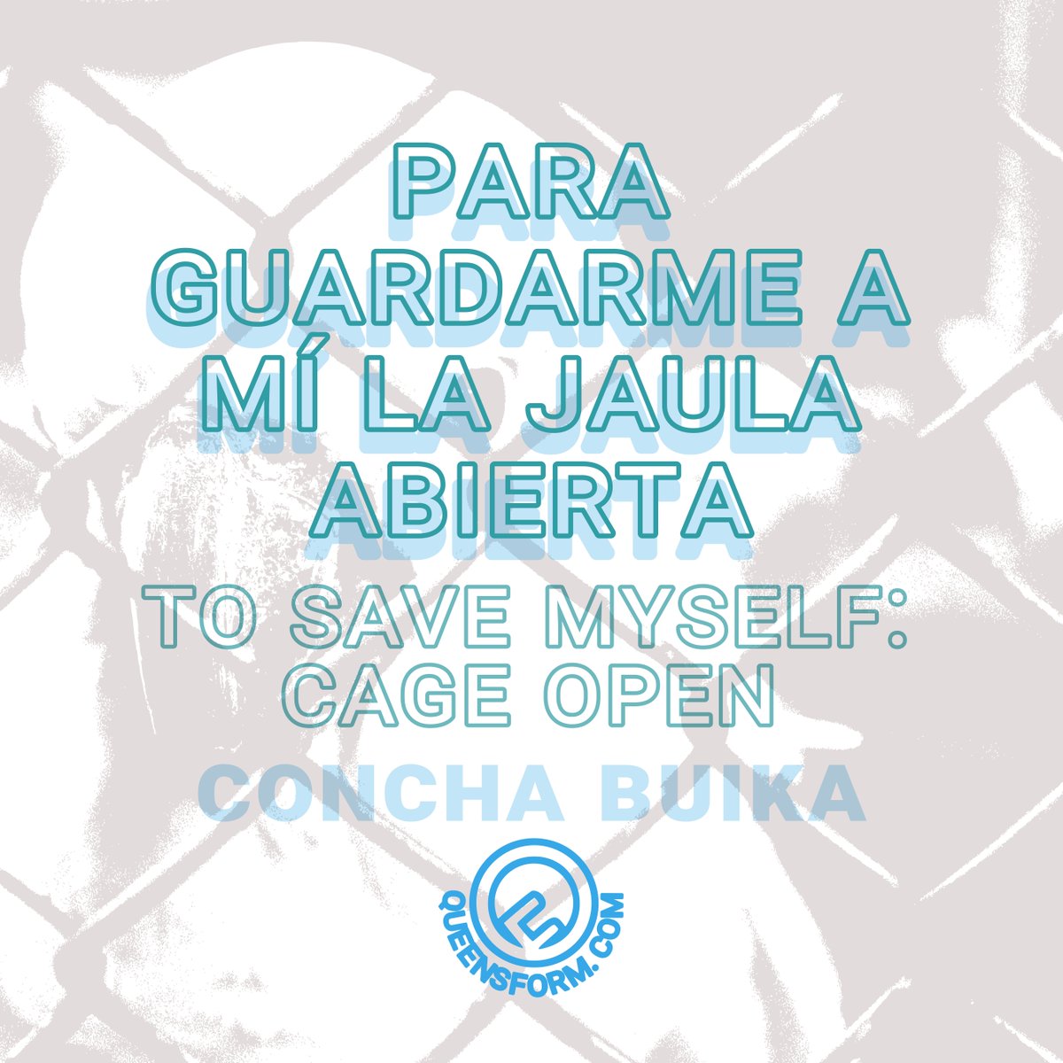 queensform's tweet photo. Para guardarme a mí la jaula abierta,
para gozar mi sonrisa hazme reír,
para recoger primaveras antes siembra.
Yo estoy aquí como está la niebla,
yo sigo aquí como la niebla.
Para ti como la niebla.
@buikamusic te quiero mi amor por tus letras profundas. #quote #quotes #quoteday https://t.co/ZVrZySRx76
