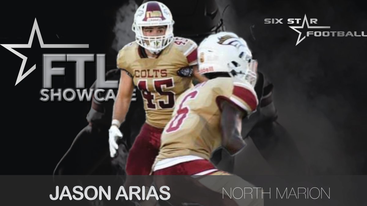 sixstarfootball's tweet photo. Excited to announce North Marion 2022 LB Jason Arias (6’0, 205) (@jasonarias45) will be attending the 2021 Six Star Football Florida Showcase!

Showcase is set for Sunday, May 30 at Westminster Academy.

For more information and to get registered visit: https://t.co/34i1hrBcx5 https://t.co/7IbyQ108tX