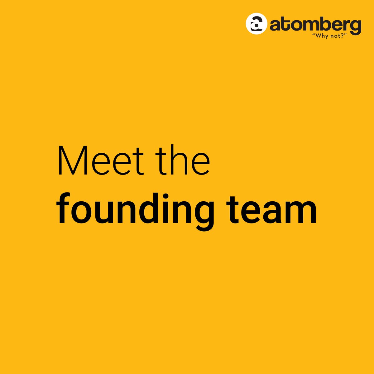 atomberg_tech's tweet image. The main forces behind everything that happens at Atomberg! 

Meet the trio who changed the way we see the simplest of things: simple solutions to invisible problems. 

Ask them anything you want in the comment section below.

#foundingteam #solvingrealproblems #whynot #atomberg