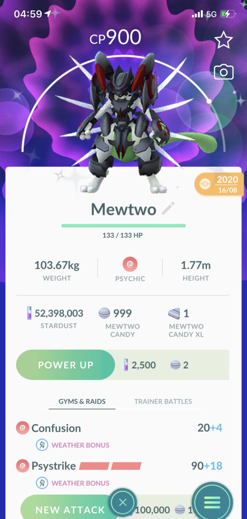 Armored Mewtwo - Pokemon Go