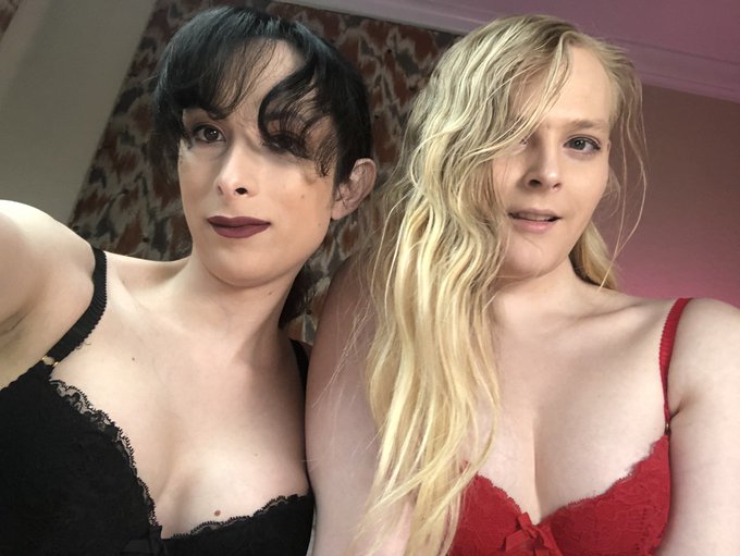 Matching lingerie!   We&rsquo;re definitely not on Chaturbate. Nope. Totally 💯 not. But just in case we are<a href="/tag/mvsales"class="tags"><span>#mvsales</span></a><a href="/tag/mvtrans"class="tags"><span>#mvtrans</span></a>