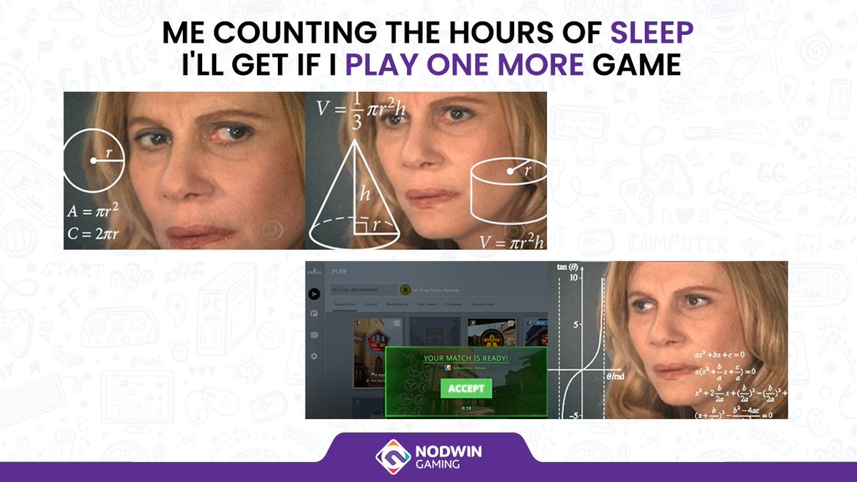 NodwinGaming's tweet photo. When the gaming night with your friends lasts longer than expected👀⏰ Tag those friends from the #Saturday lobby and let them know you are ready⚡️⚡️

#csgo #onemoregame #gamingnight #sleephours #nodwingaming #esports https://t.co/znyQVoZUjK