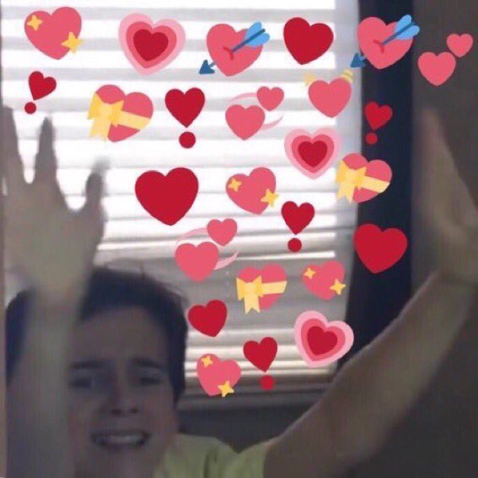 the soft mutual-cries all the time-“IM SOFT”-uses heart memes too much-probably says they love you a lot-you want to protect them