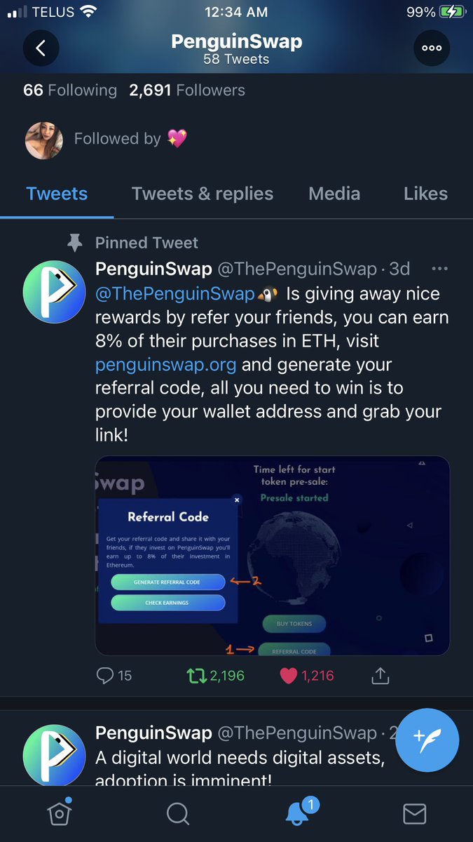 dohbizzle's tweet photo. @cryptattoo @ThePenguinSwap Done https://t.co/uba8ymXzww