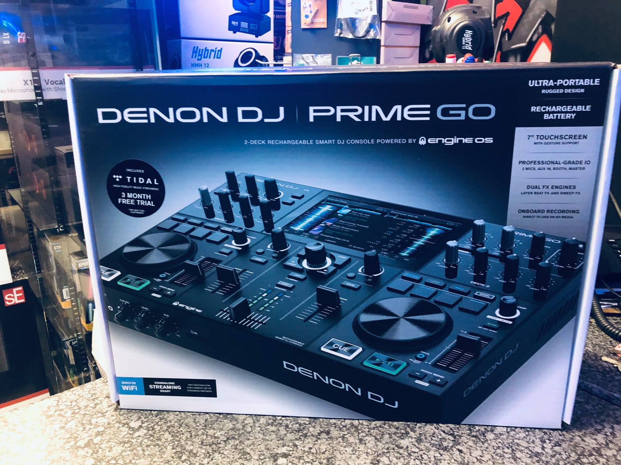 Denon DJ PRIME GO Rechargeable Standalone DJ Controller