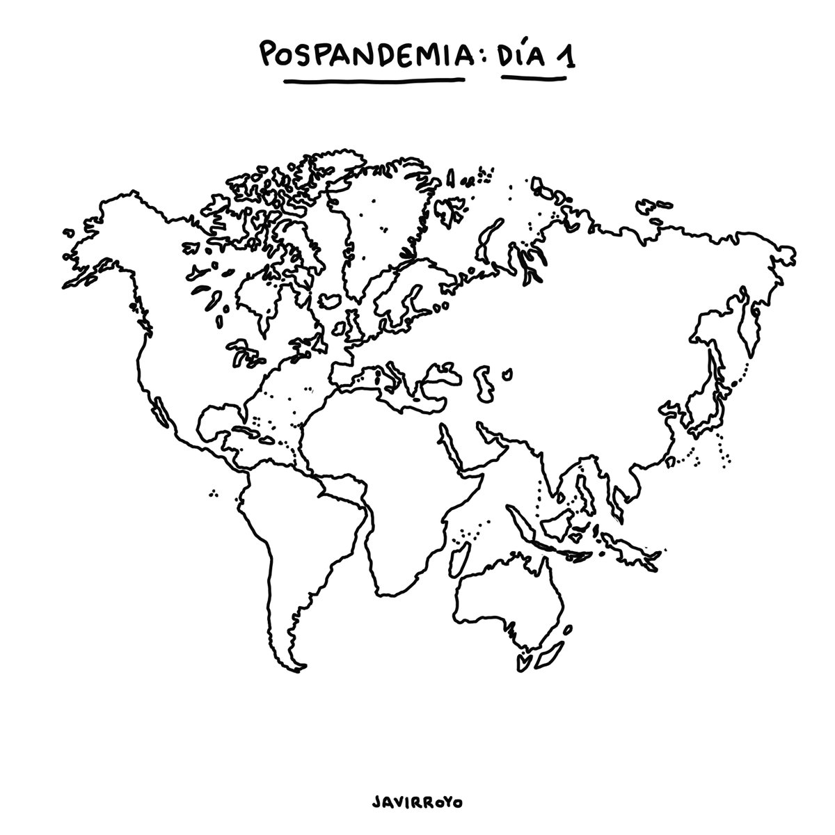 javirroyo's tweet photo. Dia 1
.
#pospandemia #pandemia #dia1 #abrazarse #javirroyo #illustration #ilustracion https://t.co/zBGsPco3HN