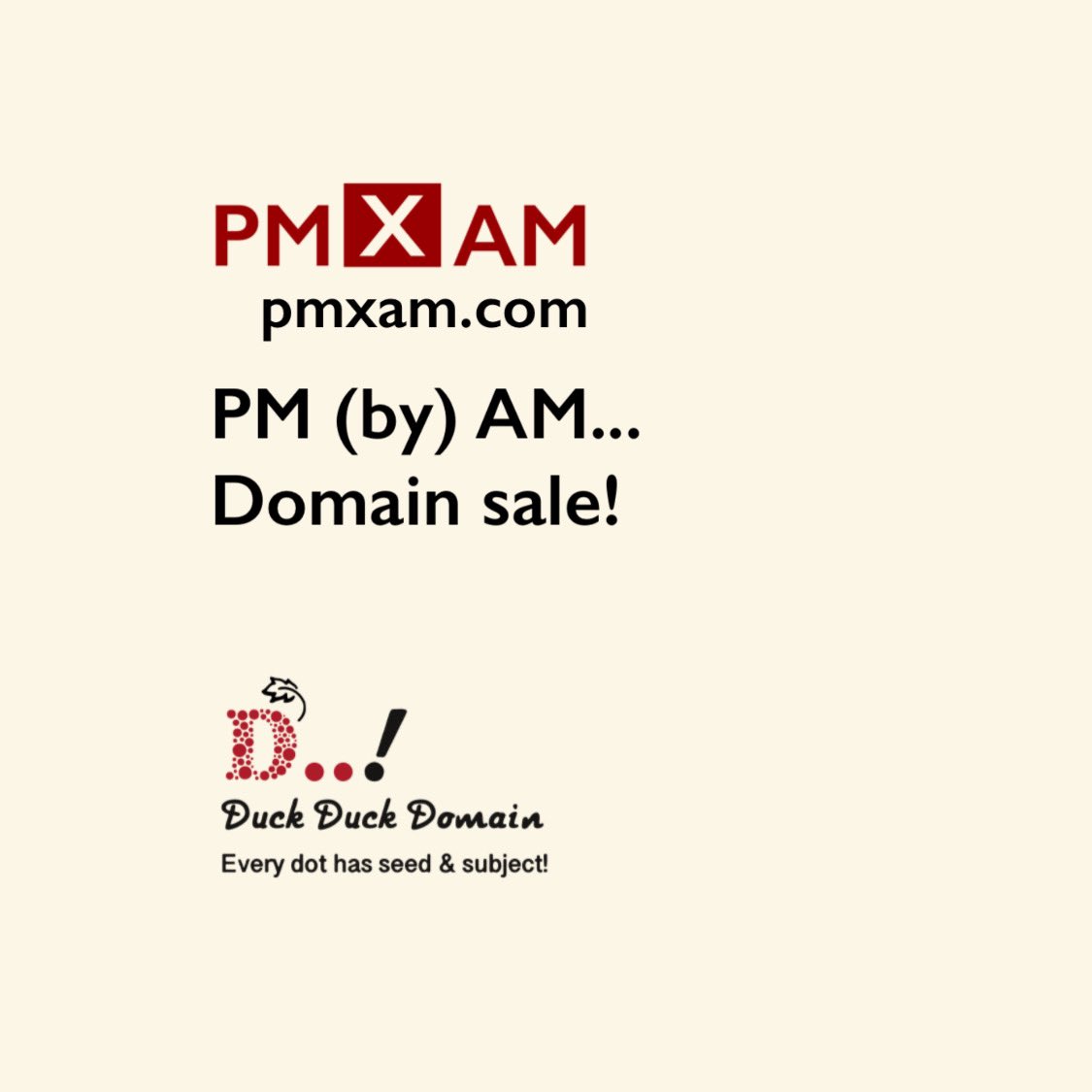 duckduckdomain's tweet image. This domain is short, meaningful, classy and easy to remember.

It can be anything and every thing related to day and night or whole day...

duckduckdomain.com
pmxam.com

#duck_duck_domain #duckduckdomain #dayandnight #24hours #ampm #pmam #domainname #sale