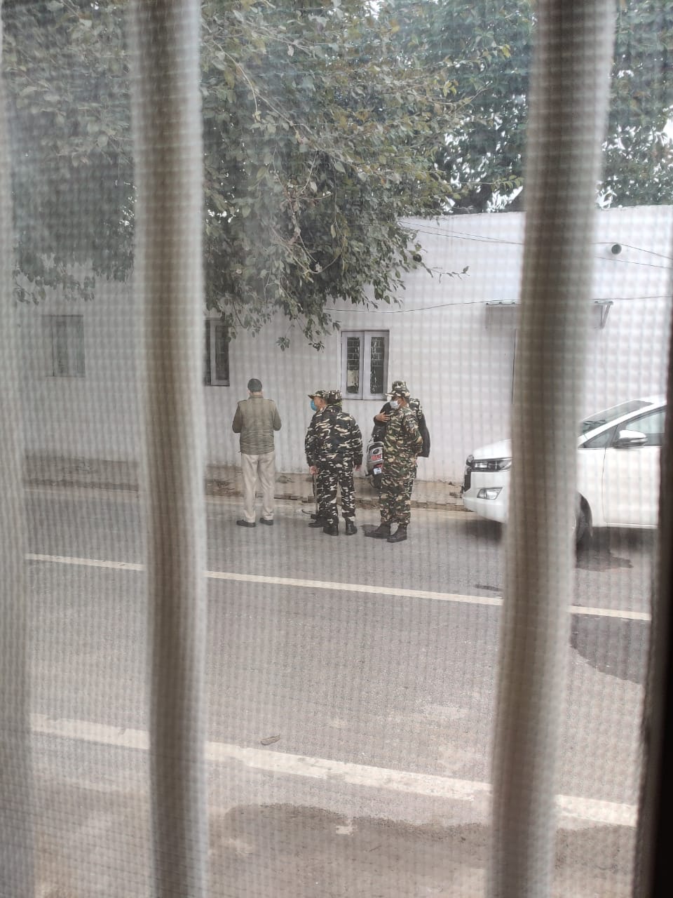 Mahua Moitra on X: 3 BSF men w/ assault rifles outside my home. Say they  are from Barakhamba Road police station for my “protection”. Still outside  my home. Am a free citizen