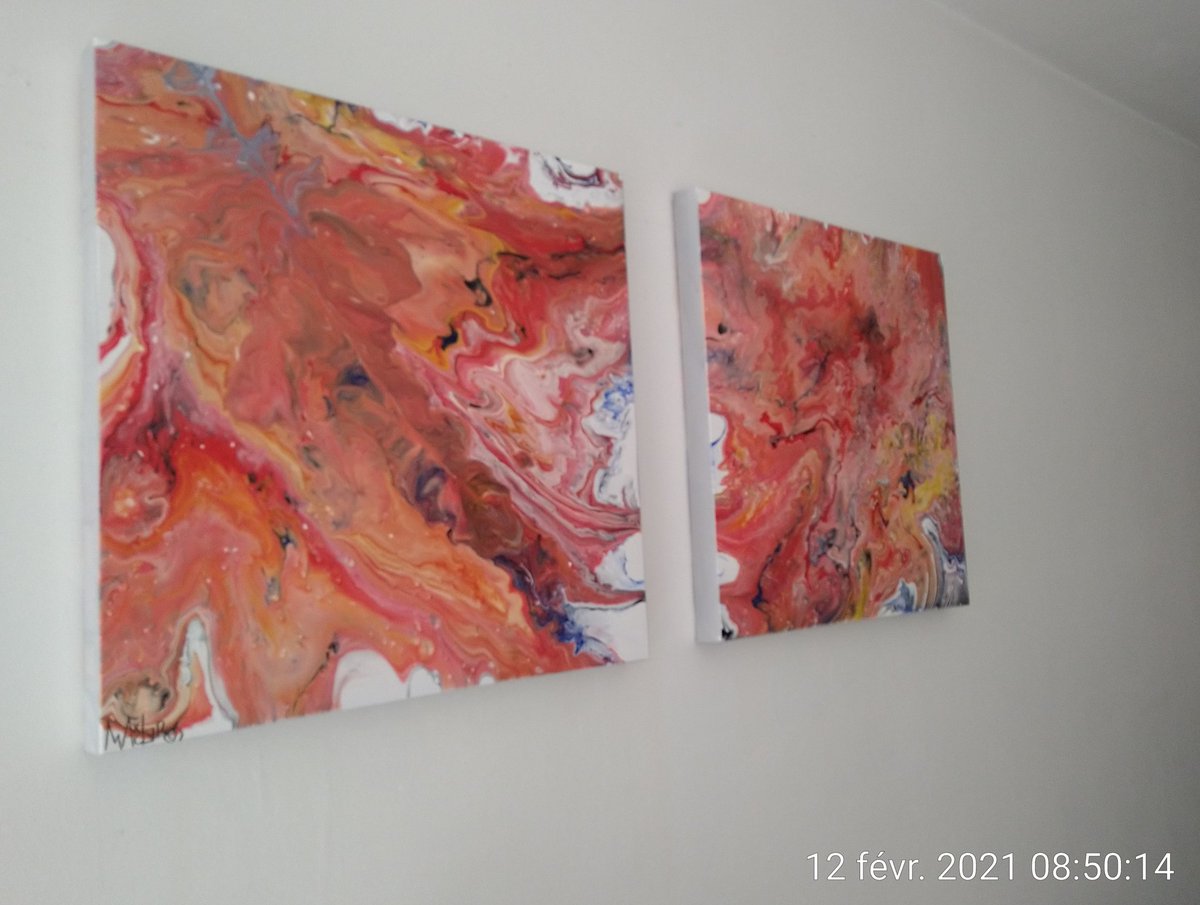 Functional interstitium #abstractpainting #acrylicpaint #fluidart