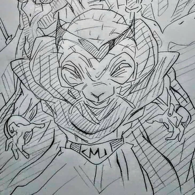 ダレトクな超バビディ(?)
#ドラゴンボール #イラスト
#オリジナル 