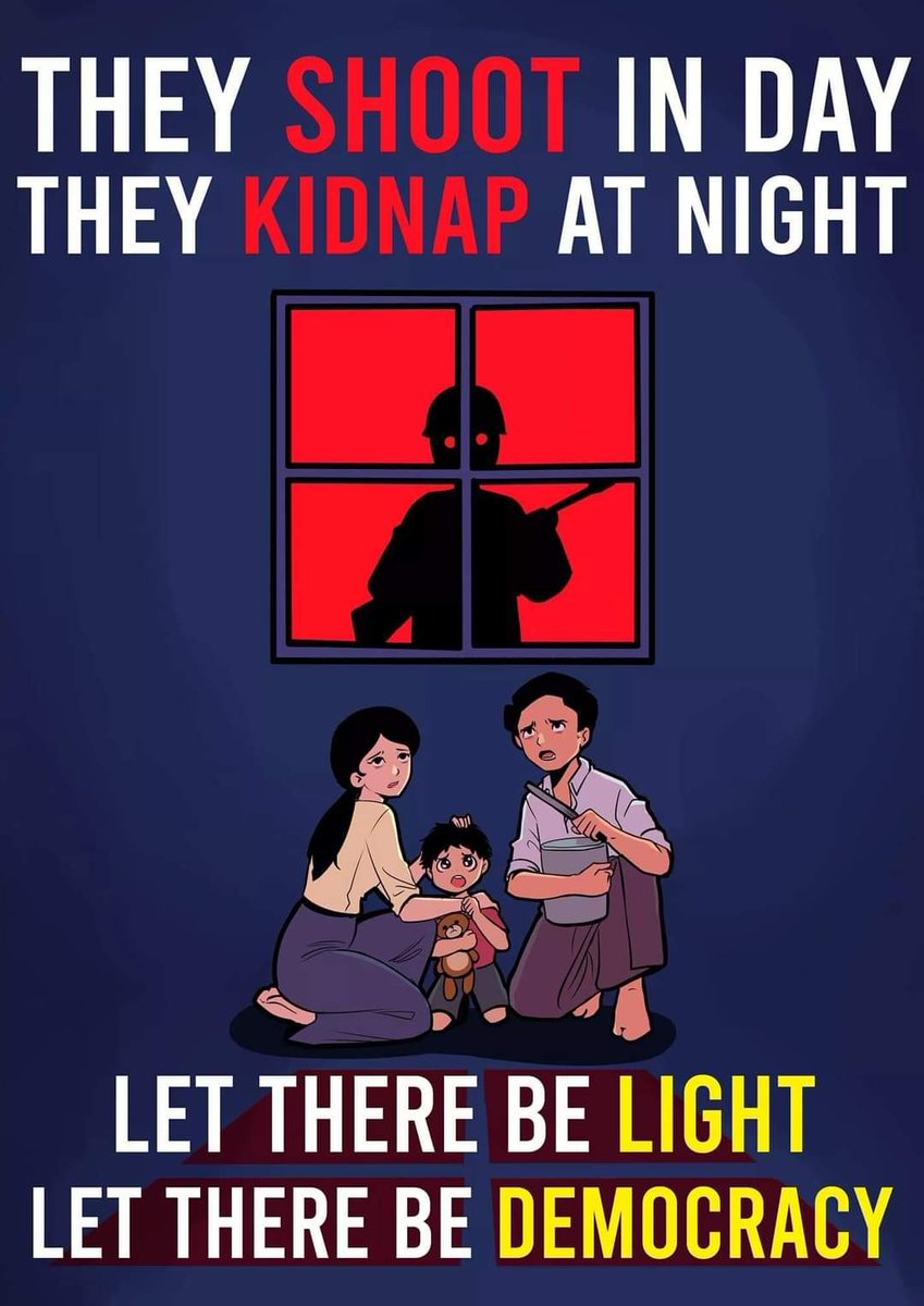 #StoparbitraryArrestingPeopleAtNight 
“ Don't kidnap our people at Night”

They Shoot in Day
They Kidnap at Night.
Let there be light.
Let there be Democracy.
#SaveMyammar
#CrimeAgainstHumanity