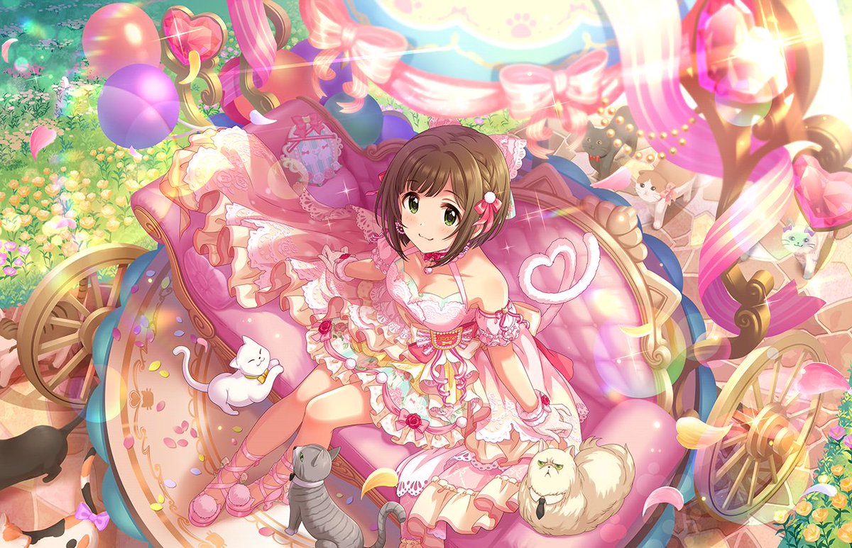 deresute_eng's tweet photo. Cinfes Noir SSR “Nyandaful World” Miku Maekawa

Skill: “Curiosity To Draw The Future” - Cinderella Magic, Medium Proc Rate, Short Effect Time

Center: Cinderella Blessing - Each member will receive the best leader effect from your team (All idols including guest leader) https://t.co/Jx2q6Rh5Yo