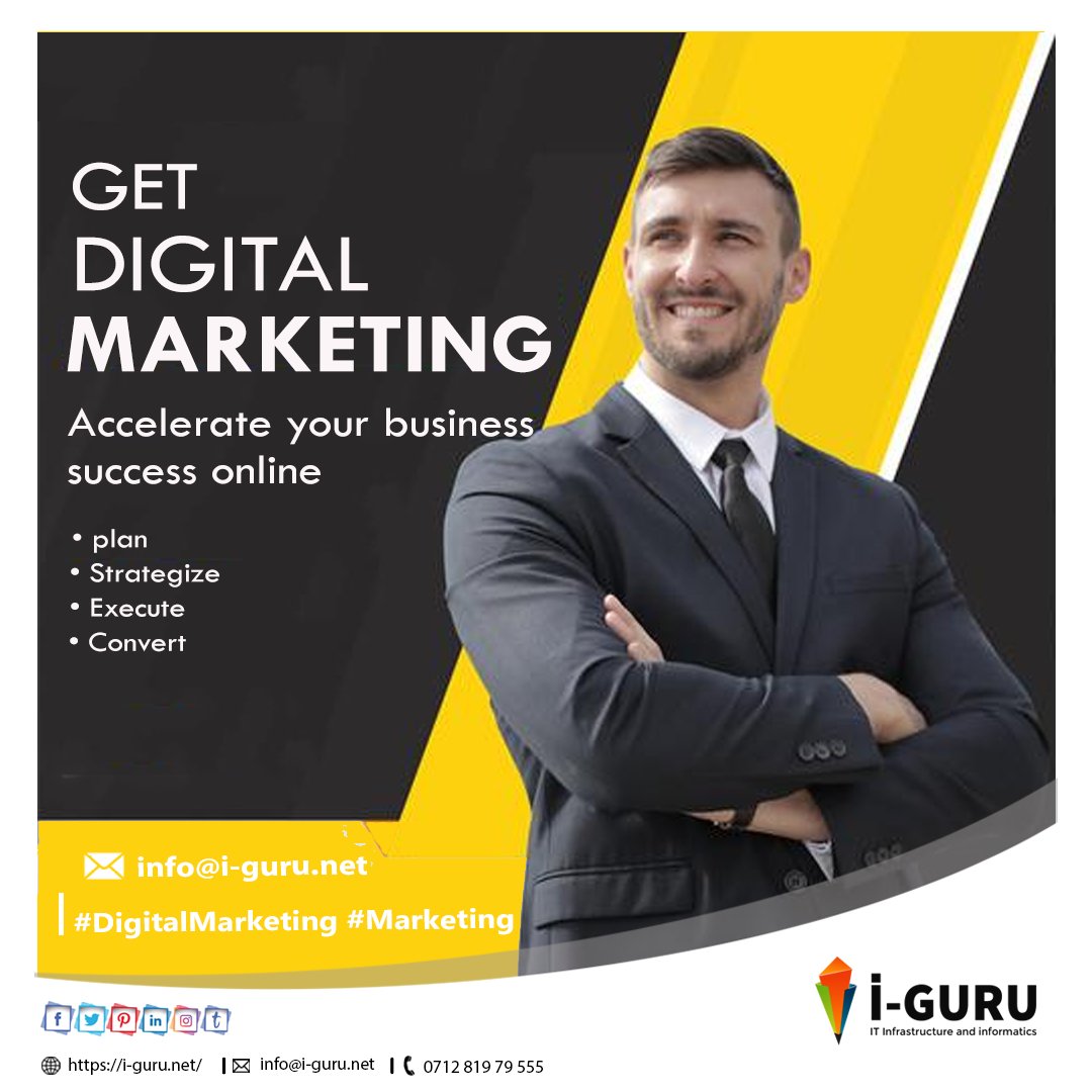 iguruinfra's tweet photo. GET DIGITAL MARKETING
Accelerate your business success online
•plan
•Strategize
•Execute
•Convert
Contact us: - +44 330 001 5347, info@i-guru.net
Visit:- https://t.co/ET1Zi8Mxuz
#DigitalMaketing #Marketing https://t.co/nuFd8A1nMU