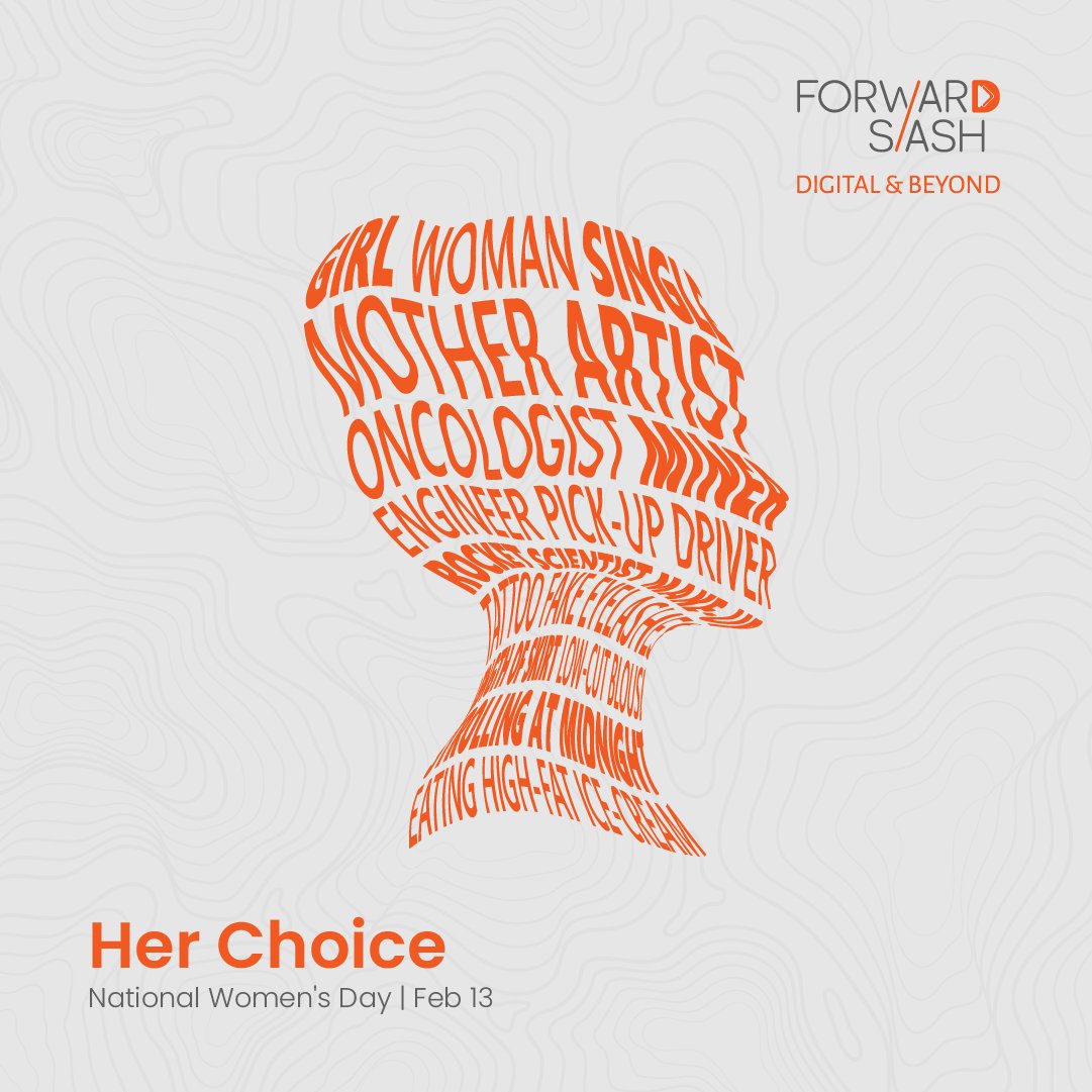 FwdSlashTech's tweet image. Let her choice be made
Let her voice be heard
Let her be safe
Let her feel loved. 
Let her be.

#HappyNationalWomensDay #NationalWomensDay #NationalWomensDay2021