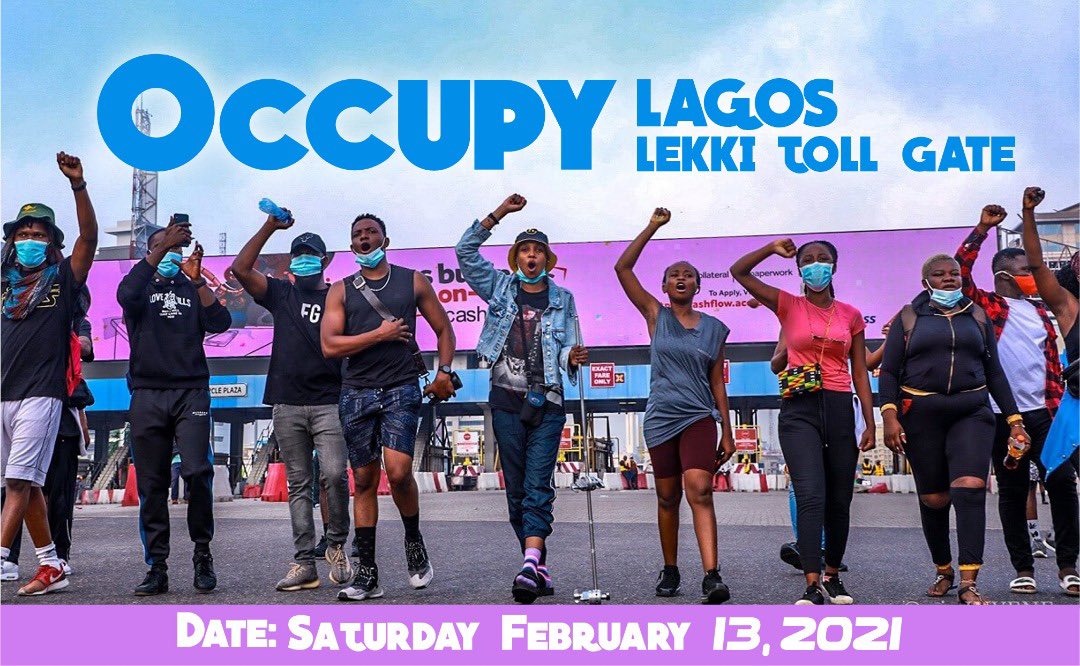 SaharaReporters's tweet photo. #OccupyLekkiTollGate Protest Live Updates | Sahara Reporters 

#Lekkitollgate #LekkiMassacre 
FOLLOW LIVE: https://t.co/gLkUCqVEIZ https://t.co/jnq9uwG9fS