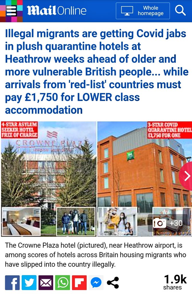 Firesnapper999's tweet photo. Morning all, it's another Lockdown weekend ๐ช No surprise to see the Daily Fail seem to fall back on the 1930s tried & tested "reporting" of blame & divide to feed nationalism?? ๐ And their "red flag" readers?? #NuffSaid #FellowHumans https://t.co/ckCx2cx7J4