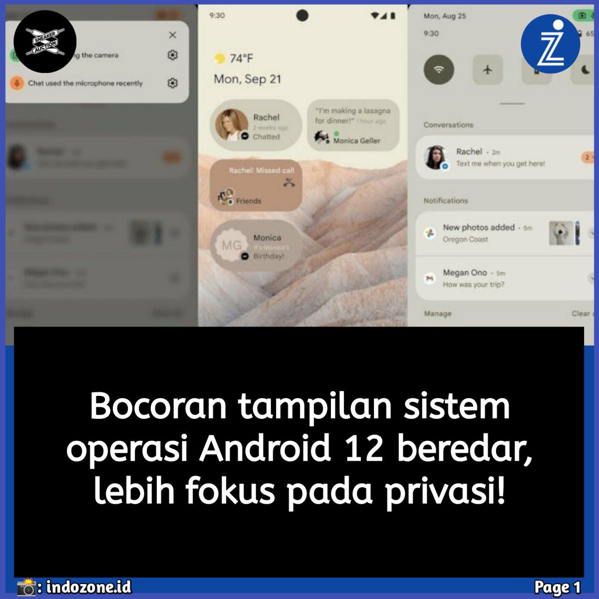 InfozoneTechno's tweet photo. Google sudah menyiapkan Android 12, yang seharusnya bulan ini sudah memasuki Developer Preview dan Beta
Selengkapnya baca di IG kita ya
Link IG: https://t.co/I3phqlwlRl
.
#Android12 #Android #Google #android12update #android12firstlook #androidindonesia #androidindo #androidid https://t.co/R4V7Q6HEBI