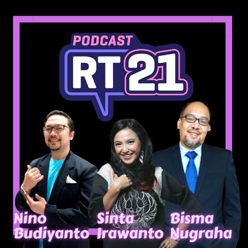 Telah lahir Podcast RT21 boleh langsung dipantau di <a href="/spotifypodcasts/">Spotify Podcasts 🎙</a>
Yuklah <a href="/NinoBudiyanto/">Nino Budiyanto</a> <a href="/bismanugraha/">BISMA NUGRAHA</a>