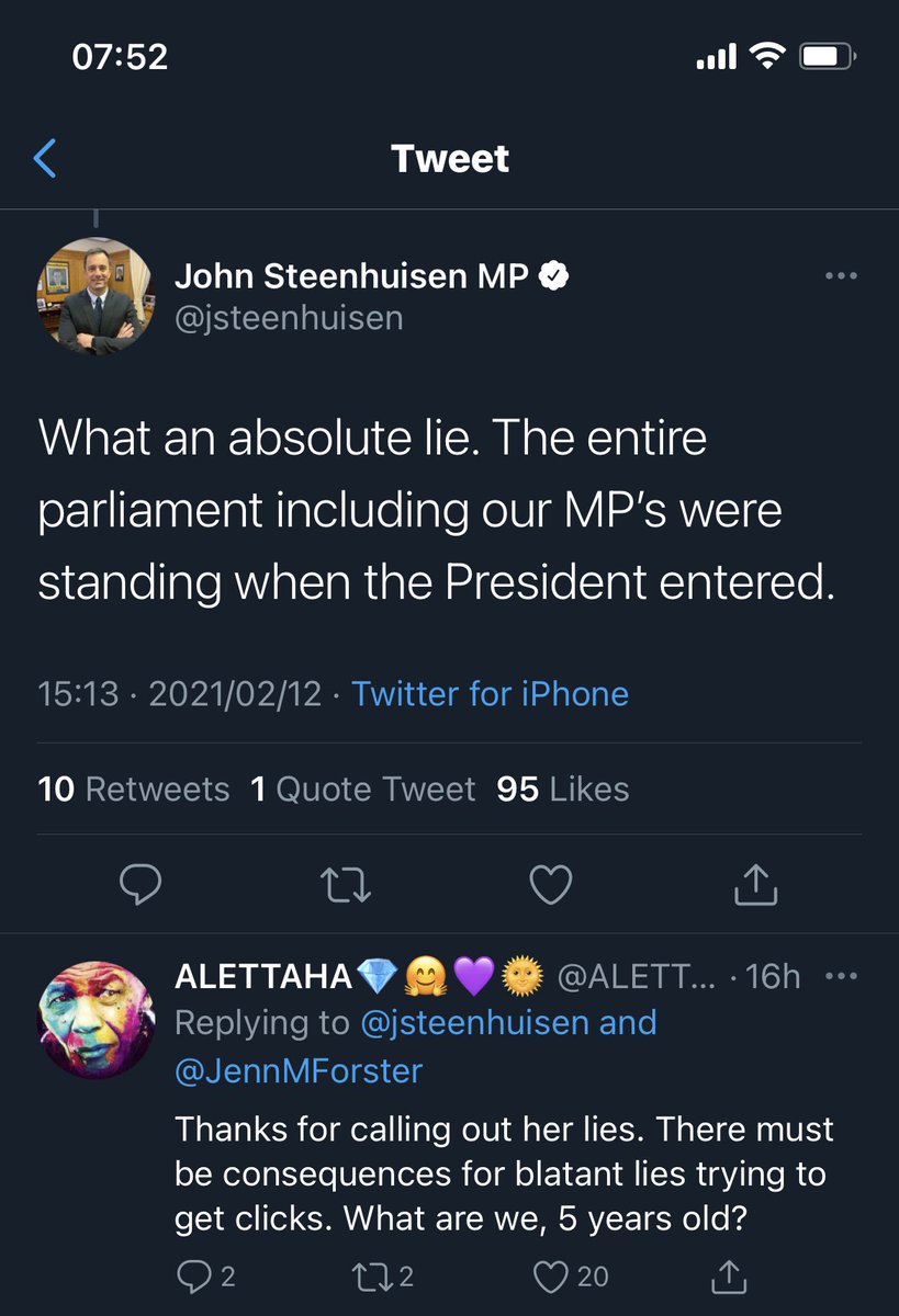 The hole John Steenhuisen is digging for himself and by virtue for  @Our_DA is getting deeper. When the leader of a party takes to Twitter to lambast someone, despite clear evidence of an error & apology being made, what would you call that?And when it’s used to deflect?