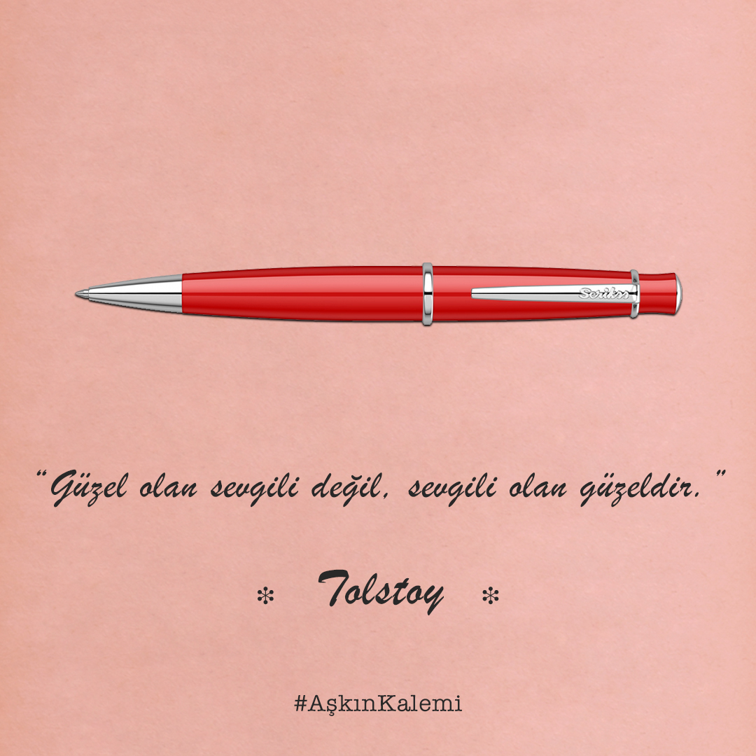 ScrikssTR's tweet photo. "Güzel olan sevgili değil, sevgili olan güzeldir" Tolstoy
#AşkınKalemi
 #yazmakgüzeldir #yazmakguzeldir #scrikss #ScrikssSet #Hediye #hediyeönerileri #SevgililerGünü #Tolstoy #Scrikss62 https://t.co/HP62KJ0Lrk