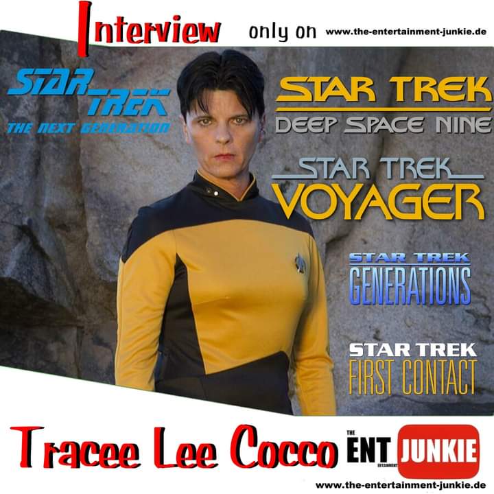 Tracee Lee Cocco Interview with Ensign Jae and many more 

Online the-entertainment-junkie.de Tracee Lee Cocco 
 
#startrek #startrektng #startrekvoyager #startrekds9 #deepspacenine #trekkie #traceeleecocco #serienfansgermany #theentertainmentjunkie #actress #interview #picard