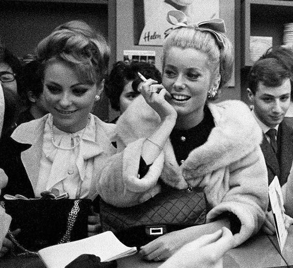 enricomagrelli's tweet photo. Catherine Deneuve, early 1960s https://t.co/nb16abldS5