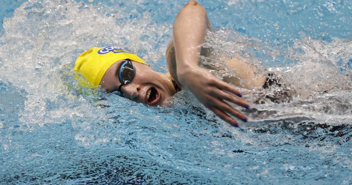 Sticking to the Routine: G-C’s Johnson shines at swimming state, advances dlvr.it/RscX3j