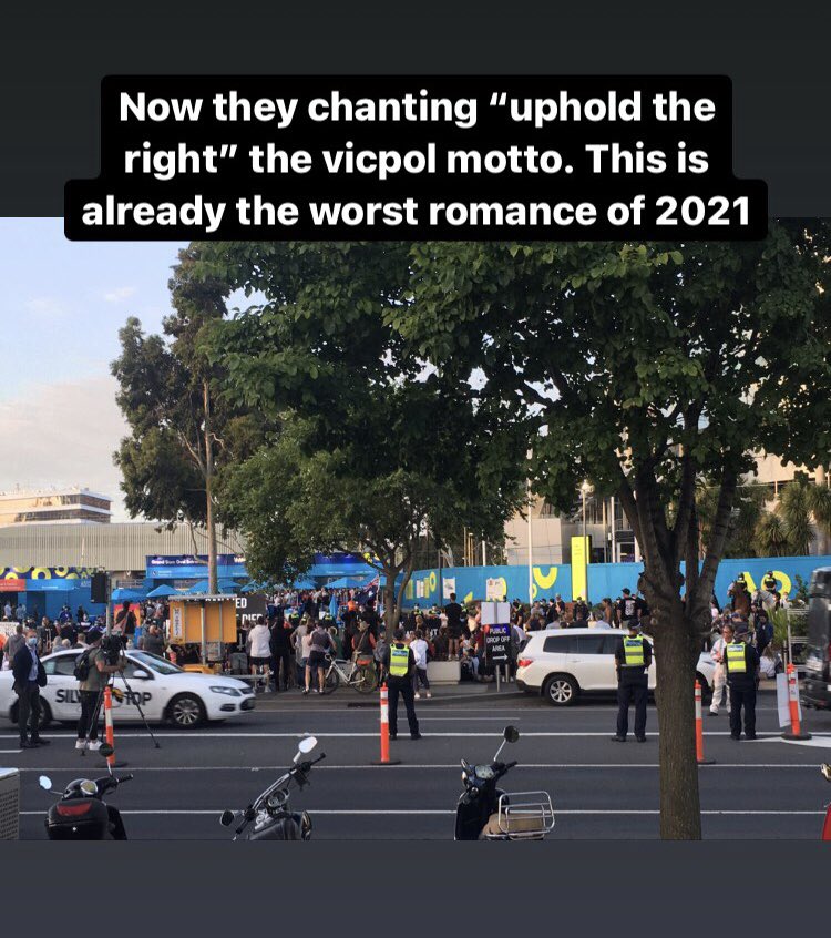 They were literally chanting the vicpol motto like my god just kiss each other already