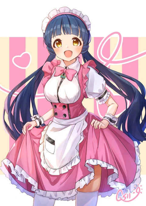 sketch                                         final
メイド麗花ちゃん? 