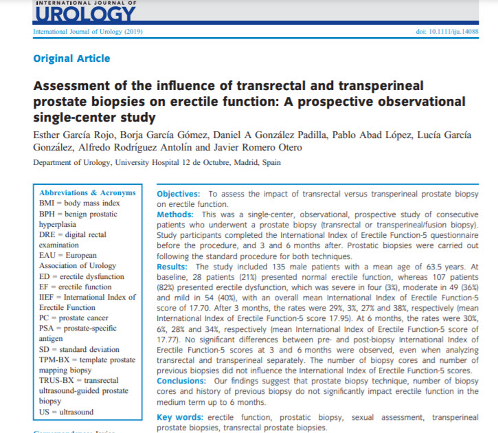 rojo_esther's tweet image. Can #prostatebiopsies affect #erectilefunction? Don&apos;t miss this SR published in @JUrology by @WeillCornell group, where our work is one of the 9 studies included!

auajournals.org/doi/pdf/10.109…

@ROC_Urologia @dr_romero_otero @Daniel_Urologia @DoctorAbad @BorjaGarcaGmez1 @arguezantolin